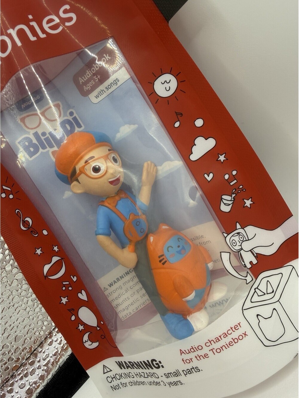 Tonies Blippi Audiobook Figure for Toniebox Audio System - Picture 4 of 4
